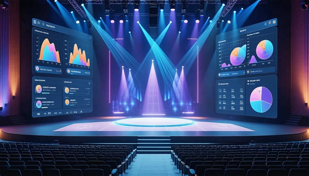 Smart AI-powered event management interface